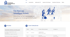 Desktop Screenshot of kirche-frechen.de